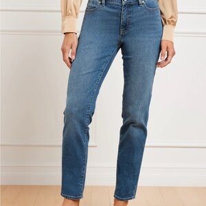 Talbots flawless slim ankle jeans